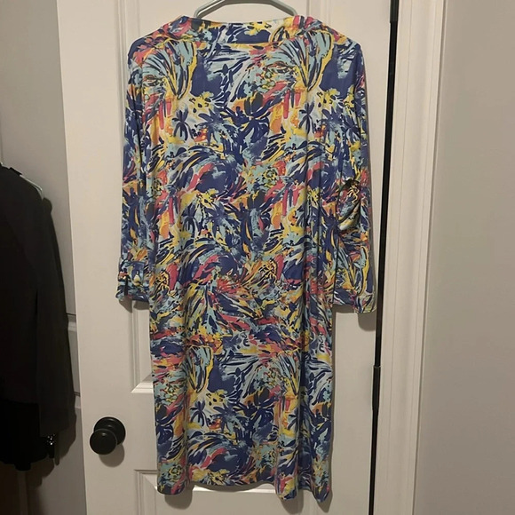 Island Collection Stella Parker size Small Tunic Dress perfect for beach! NWT - Picture 3 of 6